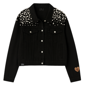 Fatigued & Fly Girl Gang Denim Jacket - Black